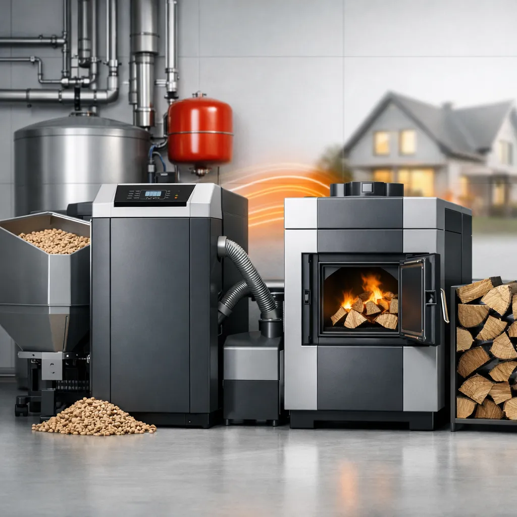 Kocioł na pellet czy drewno – co wybrać do domu jednorodzinnego